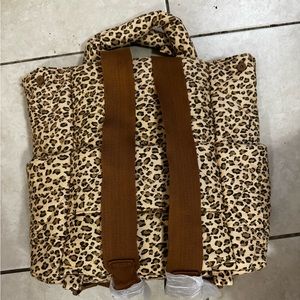 Beis Backpack Tote in Wild Child Diaper Bag